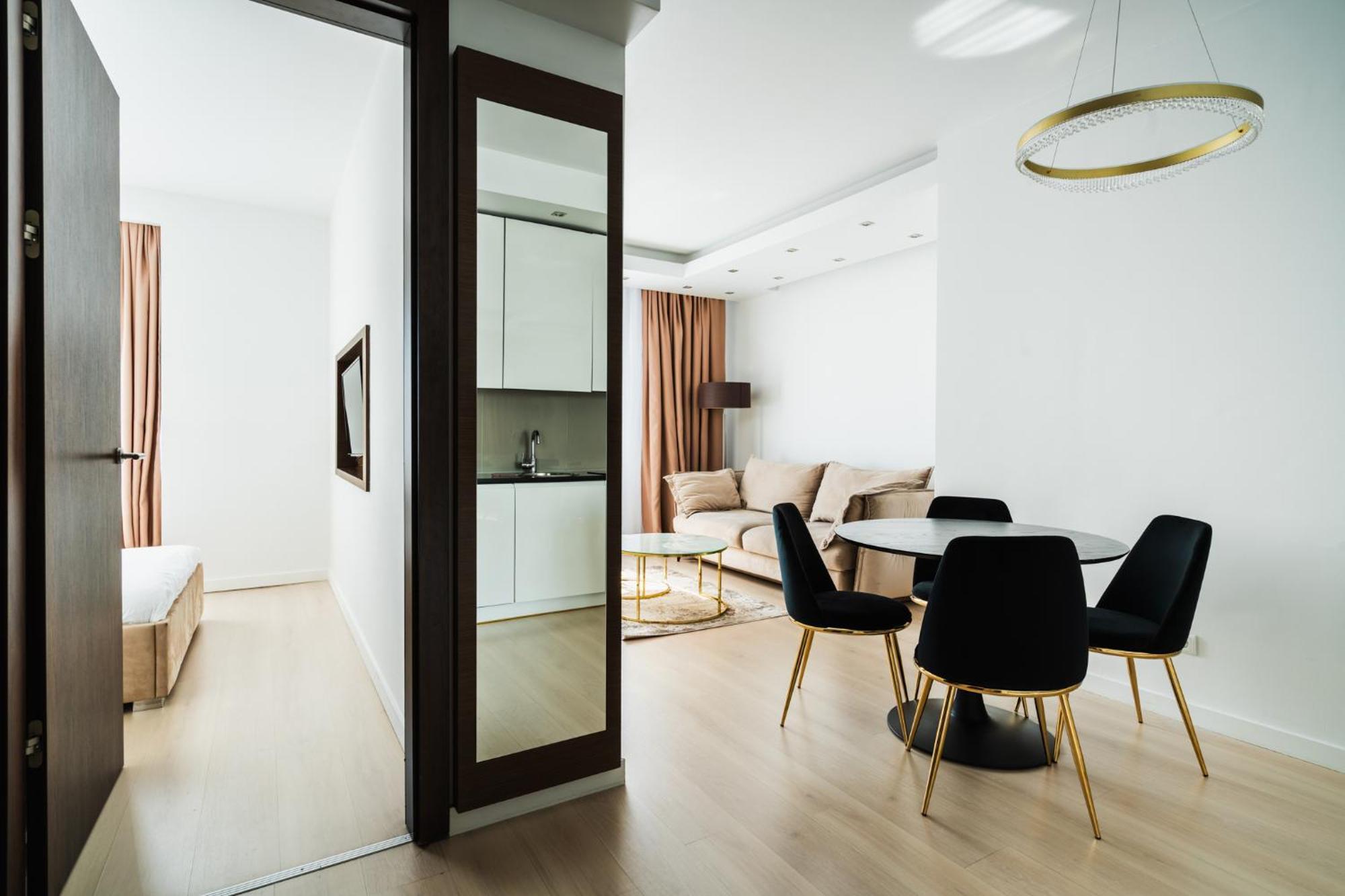 Ferienwohnung Platinum Towers J&K Warschau Zimmer foto
